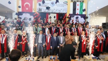 GAÜN El Bab İktisadi ve İdari Bilimler Fakültesi ilk mezunlarını verdi