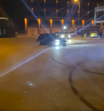Gaziantep drift atan sürücüye 20 bin 342 lira ceza