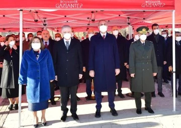 GAZİANTEP’İN DÜŞMAN İŞGALİNDEN KURTULUŞUNUN 100.YILI TÖRENLERLE KUTLANDI