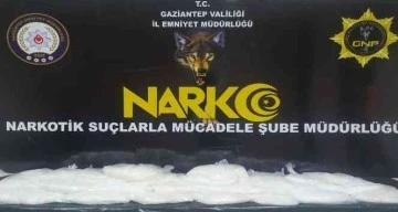 GAZİANTEP’TE 11 KG MATEMFETAMİN ELE GEÇİRİLDİ