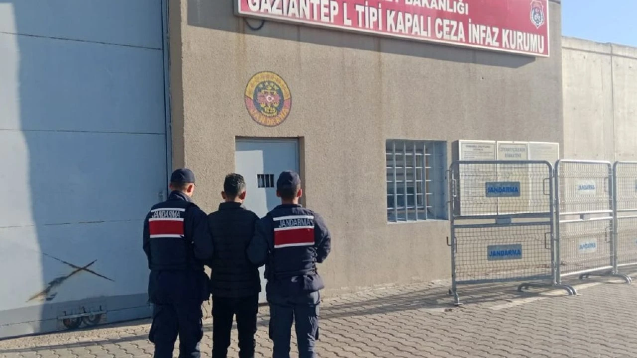 Gaziantep’te 16 yıl hapis cezası bulunan firari yakalandı