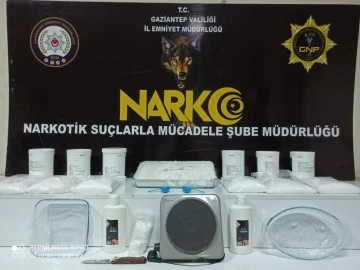 GAZİANTEP'TE 4,5 KİLO UYUŞTURUCU MADDE ELE GEÇİRİLDİ
