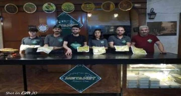 Gaziantep'te katmerciler Gastronomi Festivaline hazır