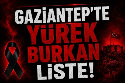 Gaziantep'te Y&uuml;rek Burkan Liste!