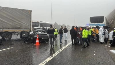 Gaziantep&rsquo;te zincirleme kaza: 2 &ouml;l&uuml;, 10 yaralı