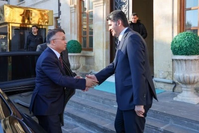 Gaziantep Valisi &Ccedil;eber&rsquo;den Kilis Valisi Kalaylı&rsquo;ya Ziyaret