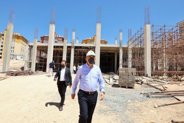 GAZİLER PAZAR YERİ EYLÜL AYINDA HİZMETE AÇILACAK