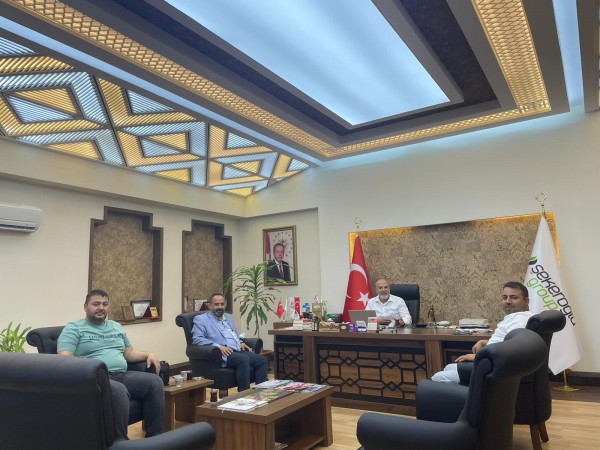 GBC BAŞKANI ARİF KURT, ŞEKEROĞLU İLE GÖRÜŞTÜ