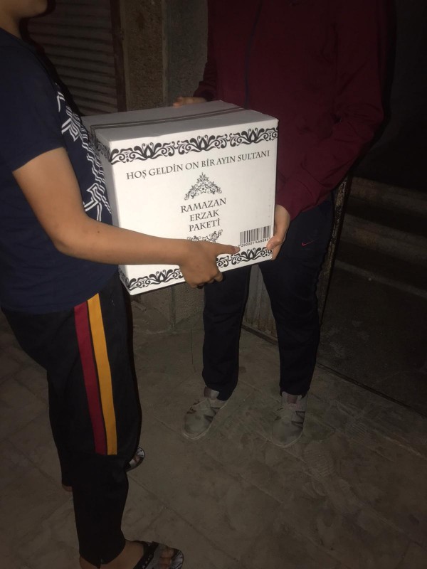 GELECEK PARTİSİ'NDEN FAKİR GURABA'YA GIDA YARDIMI