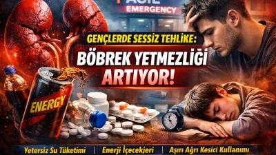 Gen&ccedil;lerde Sessiz Tehlike: B&ouml;brek Yetmezliği Vakaları Artıyor