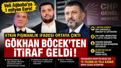 G&ouml;khan B&ouml;cek&rsquo;in Etkin Pişmanlık İfadesi Ortaya &Ccedil;ıktı: &ldquo;CHP Genel Merkezi İ&ccedil;in 1 Milyon Euro G&ouml;t&uuml;rd&uuml;m&rdquo;