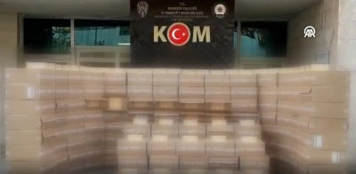 Gümrük kaçağı 78 bin paket sigara ele geçirildi