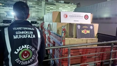 Gümrüklerde kaçağa göz açtırılmıyor