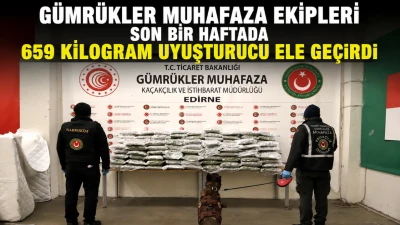 G&uuml;mr&uuml;klerde Uyuşturucuya Ağır Darbe