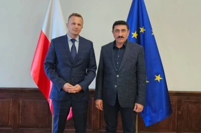 Rektör Akman, Rektör Musiałkiewicz ile görüştü