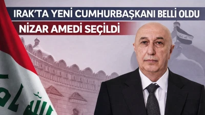 Irak&rsquo;ın Yeni Cumhurbaşkanı Se&ccedil;ildi: Nizar Amedi G&ouml;reve Başladı