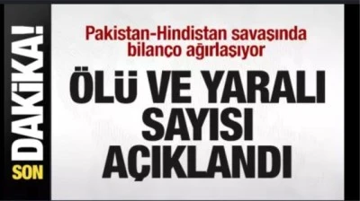 SAVAŞ BAŞLADI: HİNDİSTAN PAKİSTANI VURDU