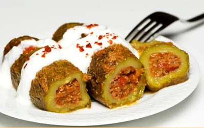 Kilis'in tescilli ve sevilen yemeği; ŞIHIL MAHŞİ