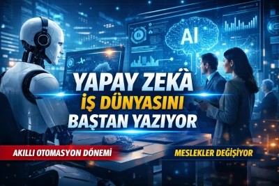 Yapay Zek&acirc; İş D&uuml;nyasını Baştan Yazıyor