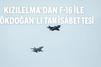 KIZILELMA’dan F-16 ile GÖKDOĞAN’lı tam isabet testi