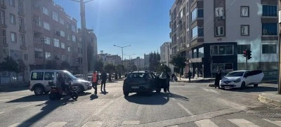 Kilis’te Kırmızı Işık İhlali Kaza Getirdi