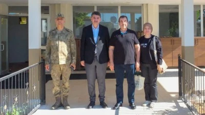 Kilis&rsquo;te Fırat Kalkanı ve Zeytin Dalı Harek&acirc;t B&ouml;lge Komutanlığına Ziyaret