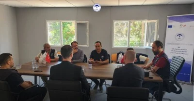 GIZ ve Almanya B&uuml;y&uuml;kel&ccedil;iliği Temsilcilerinden Kilis Toplum Merkezi'ne Ziyaret