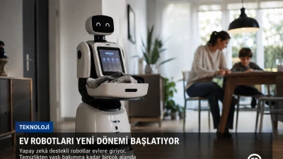 Ev Robotları Yeni D&ouml;nemi Başlatıyor: Yapay Zek&acirc; Destekli Robotlar Evlere Giriyor