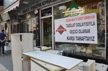 Hacıfadıloğulları baklava tadilata alındı