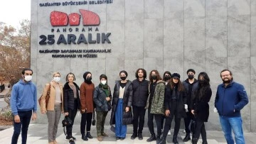 HALI TASARIMI ÖĞRENCİLERİ PANORAMİK MÜZEDE