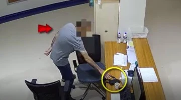 Hastane hırsızı yakalandı!