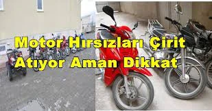 Hırsızların hedefi motosiklet oldu