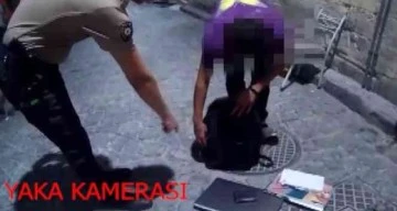 Hırsızlık şüphelisi bekçilere yakalandı