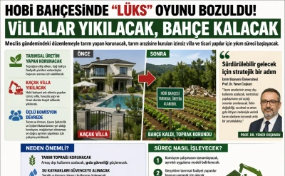 Hobi Bah&ccedil;esinde Ka&ccedil;ak Villa D&ouml;nemi Bitiyor