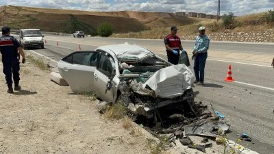 Hurdaya dönen otomobilin sürücüsü hayatını kaybetti