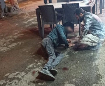Husumetli şahıslar arasında silahlı kavga: 1 yaralı