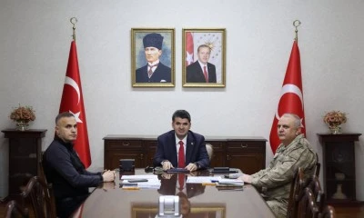 İ&ccedil;işleri Bakanı Başkanlığındaki Bayram Toplantısına Kilis Valisi VKS ile Katıldı