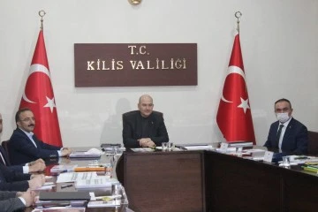 İÇİŞLERİ BAKANI SÜLEYMAN SOYLU KİLİS’TE