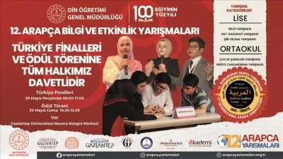 İmam Hatip okulları arasında Bilgi Yarışmaları finalleri Gaziantep'te yapılacak