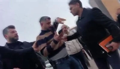 İntihar eden Polis olayını çeken gazetecilere polis dayağı