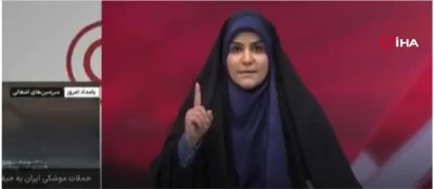 İran devlet televizyonu canlı yayın sırasında vuruldu