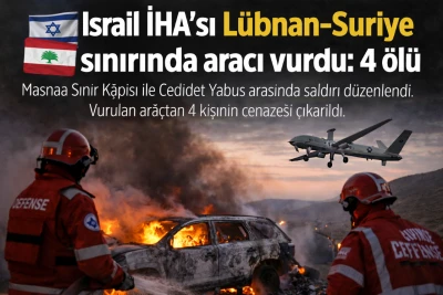 İsrail'in L&uuml;bnan`a saldırısında 4 kişi hayatını kaybetti