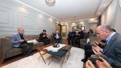 İstanbul Valisi Davut G&uuml;l&rsquo;den Kilis Valisi &Ouml;mer Kalaylı&rsquo;ya Taziye Ziyareti