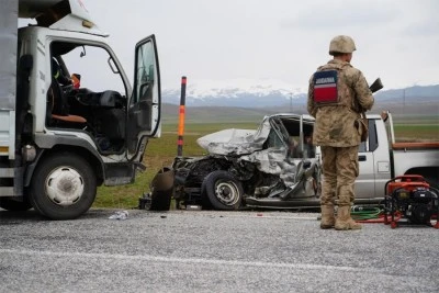 Jandarma bölgesinde bir ayda 17 trafik kazası