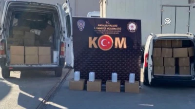 Kaçak alkol operasyonu: 2 gözaltı