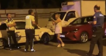 Kadından polise akıl almaz tehdit!