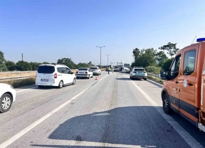 Kamyon 3 aracı biçti: 1 ölü, 10 yaralı