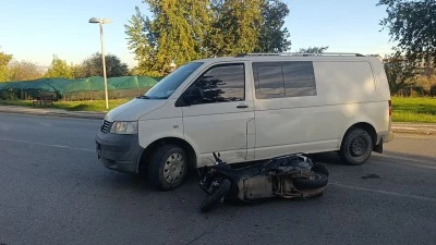 Kamyonetin dikkatsiz dönüşü kazaya yol açtı: 1 yaralı