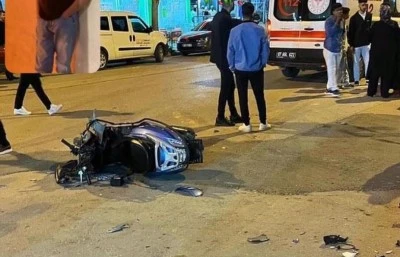 Kamyonla çarpışan motosikletin 16 yaşındaki sürücüsü hayatını kaybetti