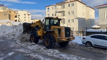 Karlar kamyonlarla taşınıyor